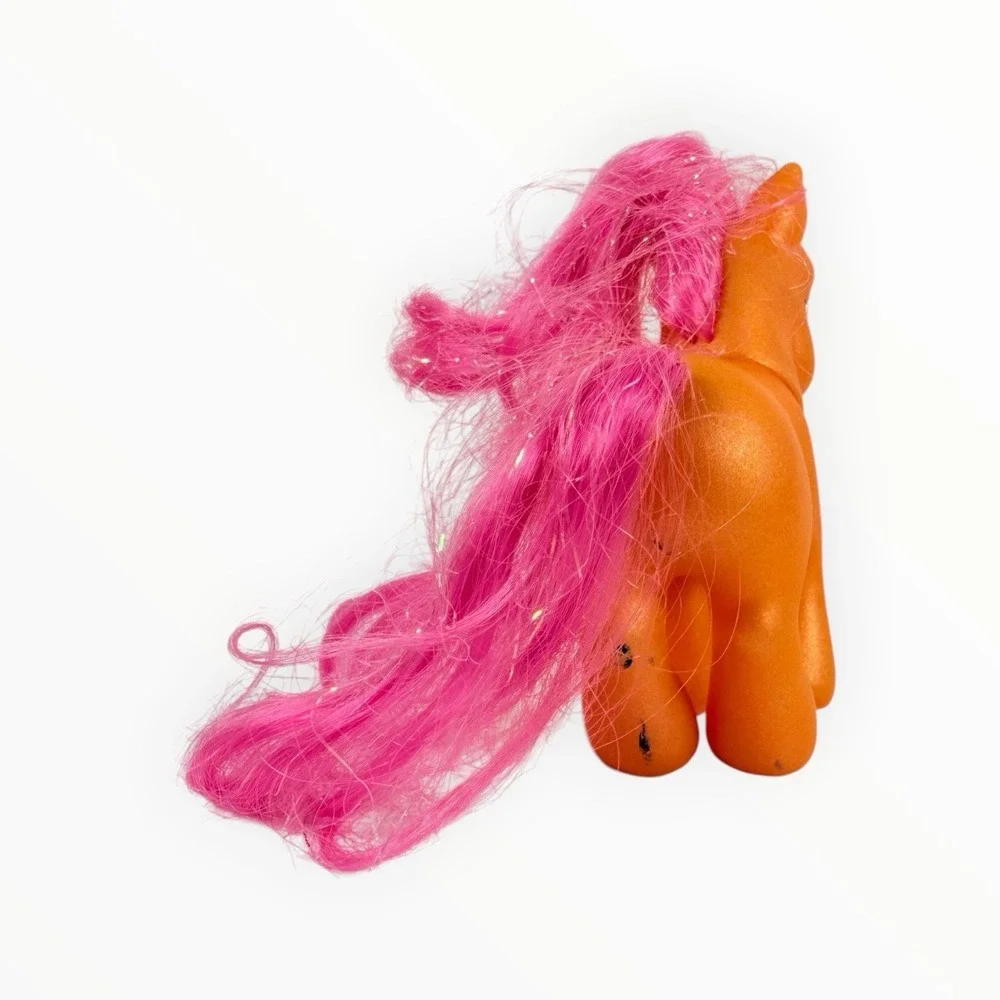 VTG‎ 2002 G3 My Little Pony Sparkleworks Shimmery Figure With Glitter Hair